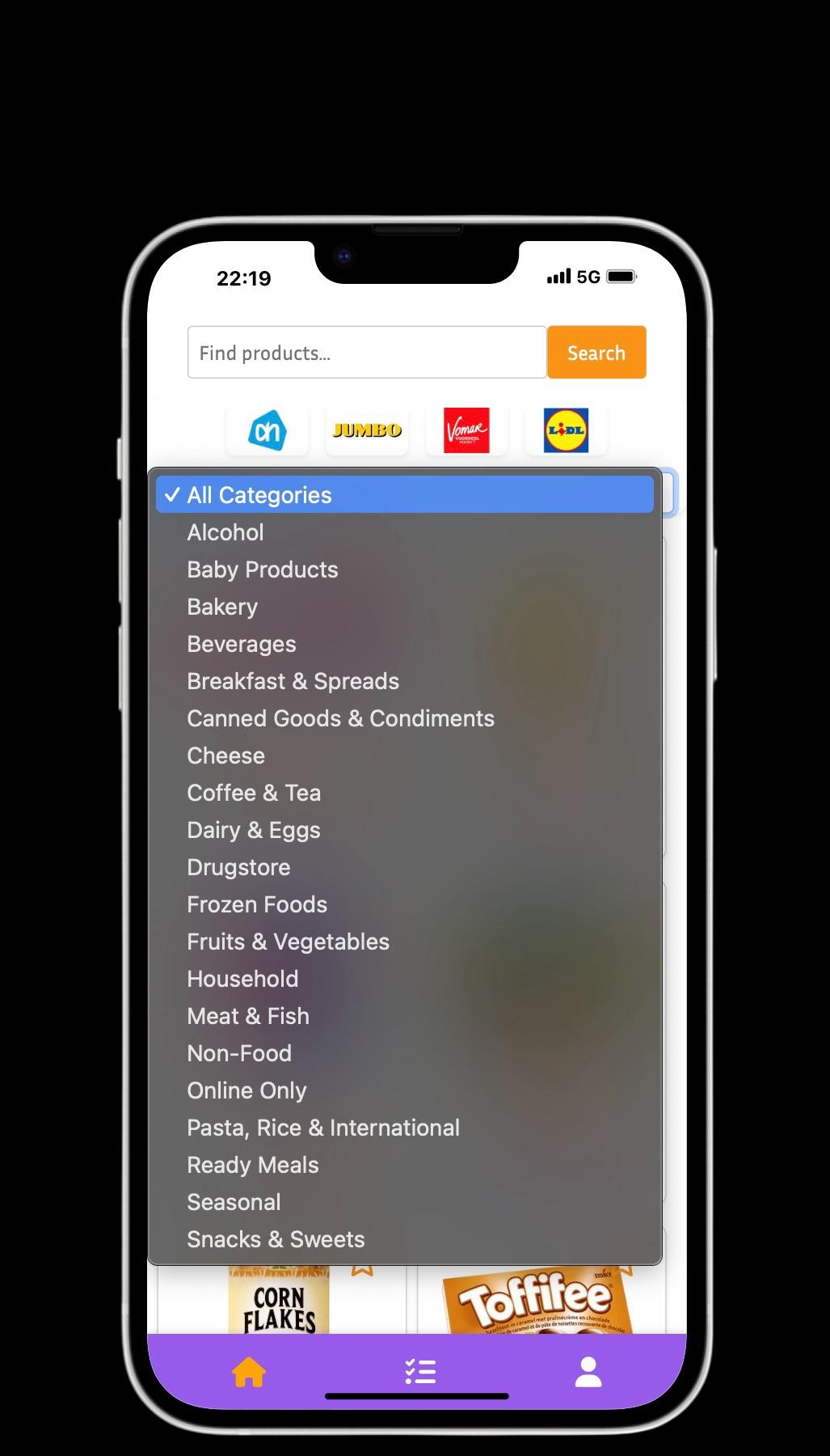 Dealhuntr Categories