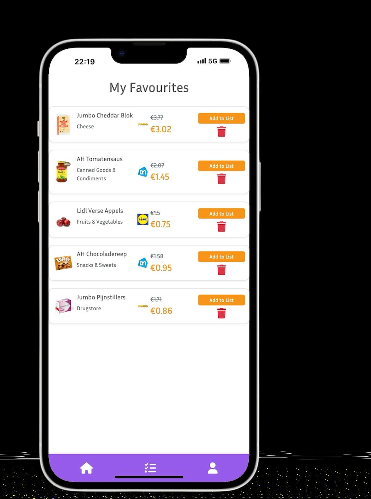 Dealhuntr Favourites
